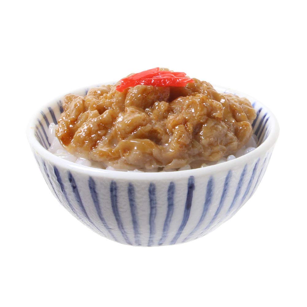 Amazon.co.jp: 食品サンプル屋さんのマグネット（牛丼）【食品サンプル